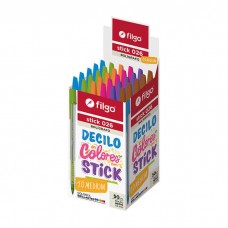 BOLIGRAFO FILGO STICK COLOR 1mm x 50u