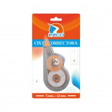 CORRECTOR CINTA EZCO 5mmx12mts
