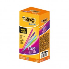 BOLIGRAFO BIC CRISTAL FASHION x 25u