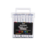 MARCADOR TALBOT DOBLE PUNTA x 48u