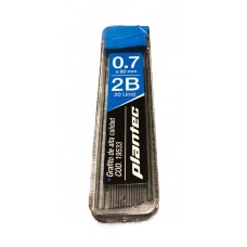 MINA PLANTEC..0.7mm.2B TUBO x 20u.