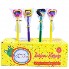 LAPIZ NEGRO COLOURS CORAZONES CON GOMA