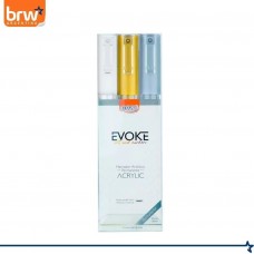MARCADOR BRW EVOKE ACRYLIC METALIZADO x 3u