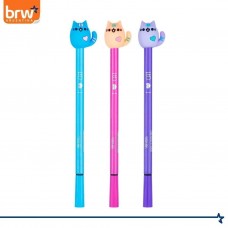 MARCADOR BRW FINELINER 0.4mm GATITOS
