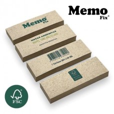 NOTA ADHESIVA MEMO FIX RECICLADO 25x74mm F(001) 4 x 80 hj