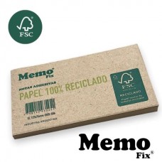 NOTA ADHESIVA MEMO FIX RECICLADO 125x74mm XL(005) 80 hj