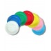 PLATO PLASTICO 17cm COLOR x u