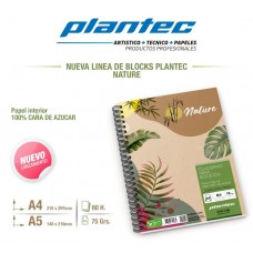 CUADERNO A4 PLANTEC BOCETO TAPA FLEXIBLE LISO 60 hj OFERTA