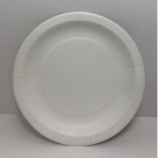PLATO POLIPAPEL 19cm BLANCO x u
