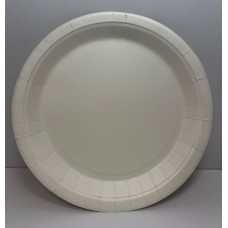 PLATO POLIPAPEL 22cm BLANCO x u