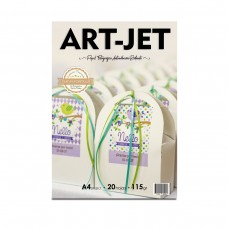 PAPEL FOTOGRAFICO ART-JET AUTOADHESIVO A4 115gr x 20 hj