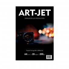 PAPEL FOTOGRAFICO ART-JET BRILLANTE A4 200gr x hj