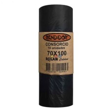 BOLSA CONSORCIO BD 70x100cm NEGRO RENDIDOR x 10u
