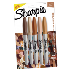 MARCADOR SHARPIE FINO PORTRAITS x 5u