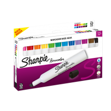 MARCADOR SHARPIE ACUACOLOR x 12u
