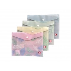 SOBRE PLASTICO CON BOTON A5 NATURE THE PEL