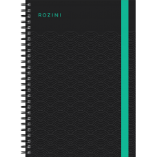 CUADERNO A4 ROZINI TAPA DURA RAYADO/CUADRICULADO/PUNTEADO 90 hj