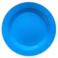 PLATO POLIPAPEL 22cm COLOR x 8u