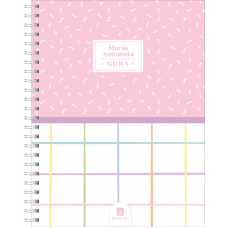 CUADERNO A5 ROZINI GIOIA TAPA DURA RAYADO 100 hj