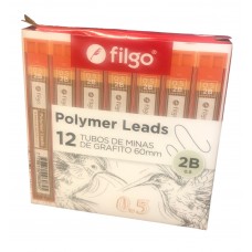 MINA FILGO 0.5mm.2B x TUBO x 12u.