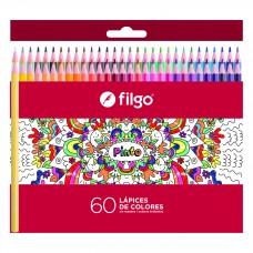 LAPICES COLOR FILGO 60u