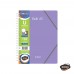 CUADERNO 20x27 RIDEO 3 SOLAPAS TAPA PLASTICA RAYADO 120 hj