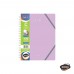 CUADERNO 17x24 RIDEO 3 SOLAPAS TAPA PLASTICA RAYADO 120 hj