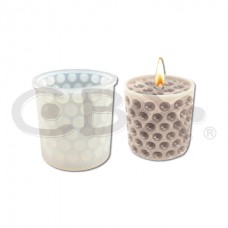 MOLDE P/VELA SILICONA XC-1850.67x66mm.