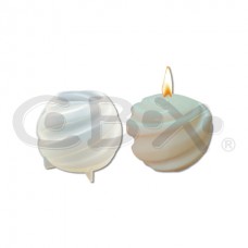 MOLDE P/VELA SILICONA XC-2662.65x71mm.