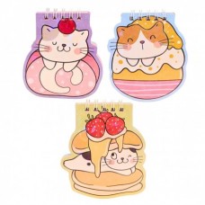 LIBRETA COLOURS MINI GATO/PANDA LISO 40 hj