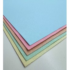 GOMA EVA 40x60 GLITTER IRIDISCENTE x 10u
