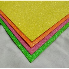 GOMA EVA 40x60 GLITTER FLUO