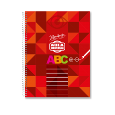 CUADERNO ESCOLAR 21x27 RIVADAVIA ABC AULA UNIVERSAL RAYADO 60 hj