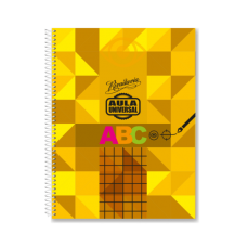 CUADERNO ESCOLAR 21x27 RIVADAVIA ABC AULA UNIVERSAL CUADRICULADO 60 hj