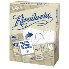 REPUESTO ESCOLAR Nø3 480 hj RAYADO CLASICO RIVADAVIA