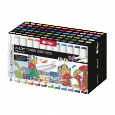 MARCADOR FILGO ALLOY TONOS SURTIDOS x 72u