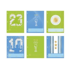 SEPARADOR ESCOLAR Nø3 FW SIN SOLAPAS 6 MATERIAS