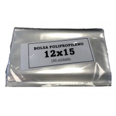 BOLSA POLIPROPILENO 12x15cm bulto x 5000u