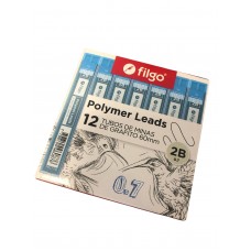 MINA FILGO 0.7mm.2B x TUBO x 12u.