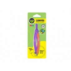 COMPAS PIZZINI ESCOL.118mm.C/MINA u.