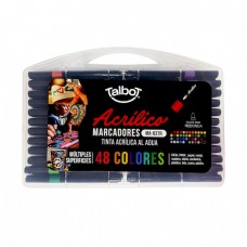 MARCADOR TALBOT ACRILICO x 48u