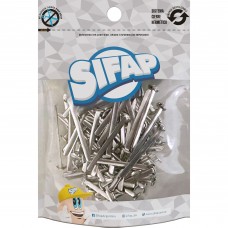 BROCHE PLATEADO SIFAP Nø10 40mm