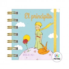 LIBRETA ROZINI 8x8cm EL PRINCIPITO RAYADO 74 hj