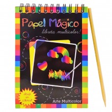 PAPEL MAGICO COLOURS 10x14 LIBRETA 12hj