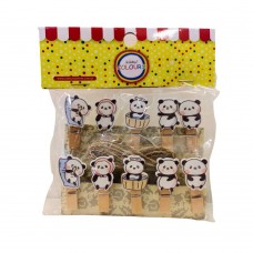 BROCHE ROPA COLOURS 10u.PANDA.