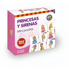 MINI PUZZLE CALU TOYS 36Pie.PRINC./SIRE.