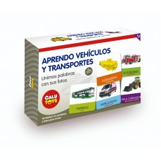 PUZZLE CALU TOYS APRENDO VEHICULOS/TRAN.