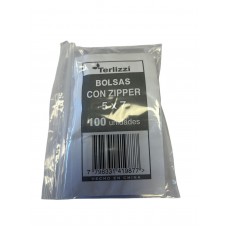 BOLSA ZIPPER 5x7cm TERLIZZI x 100u