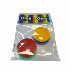 IMAN CIRCULO COLOR 30mm GLEE x 4u