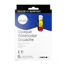TEMPERA SIMPLY 12ml.SET 6colores.